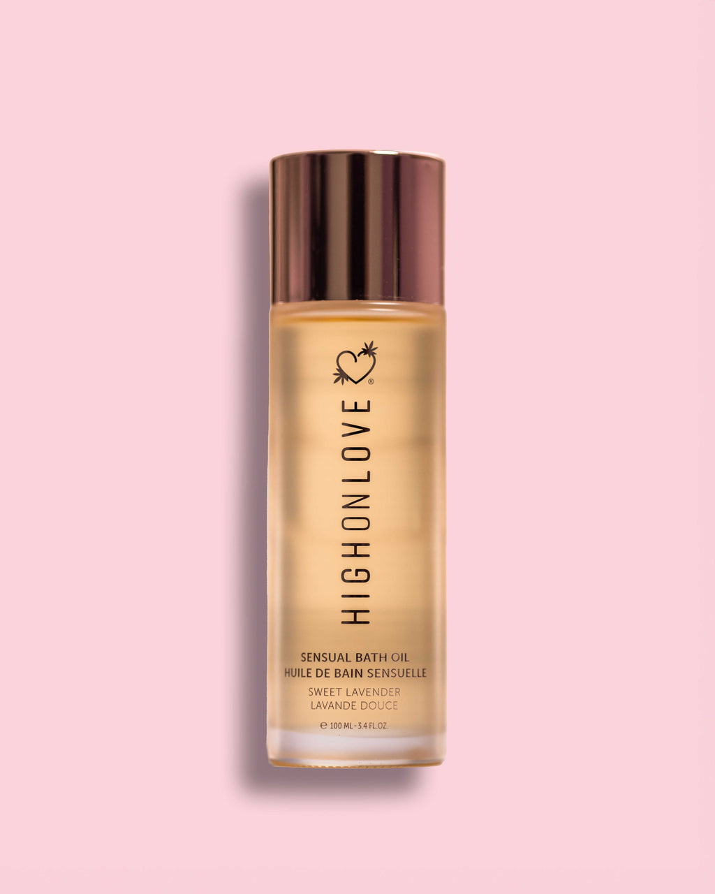 Huile de bain sensuelle à la lavande douce - 100 ml