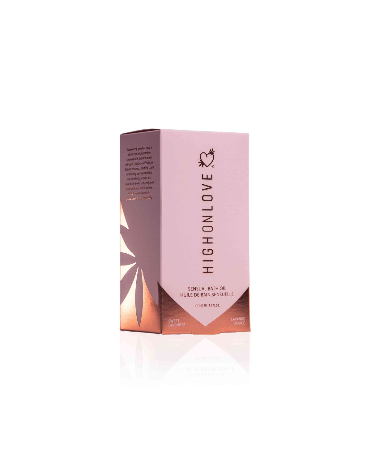 Huile de bain sensuelle à la lavande douce - 100 ml