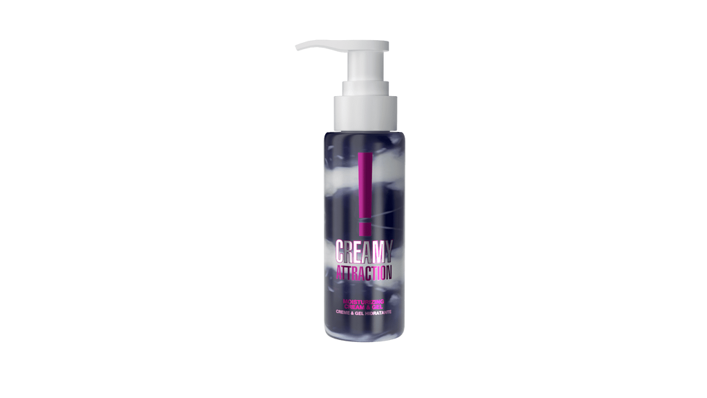Creamy attraction - Crème et gel de massage embrassable à la mûre