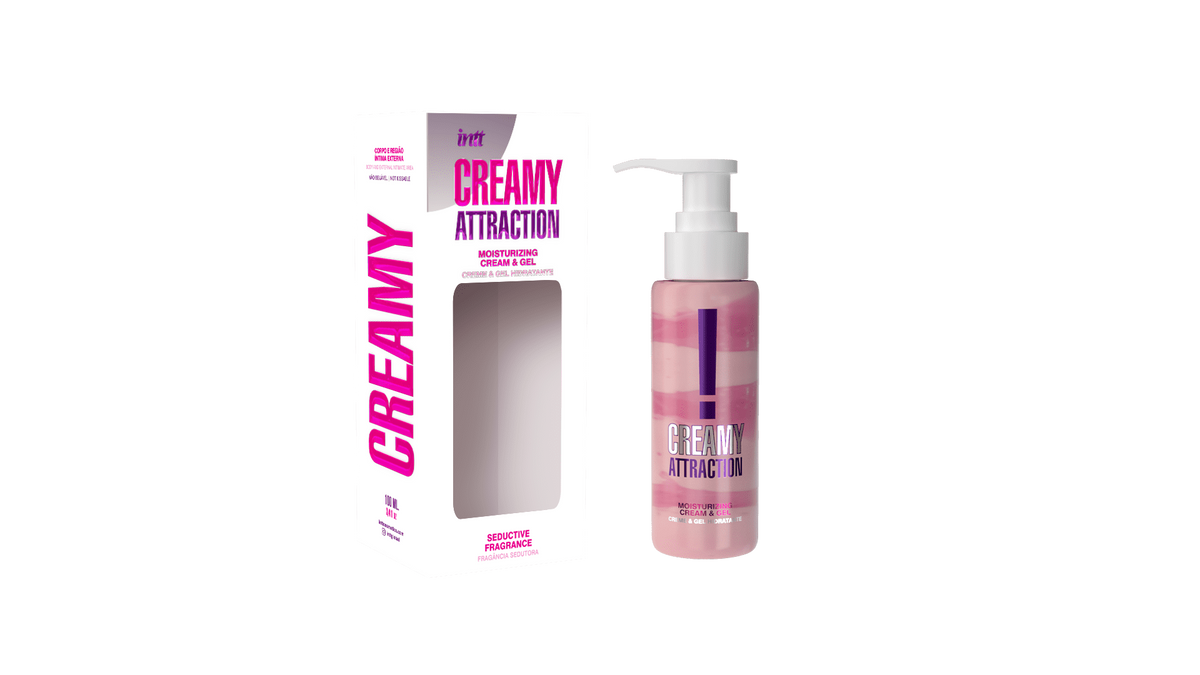 Creamy attraction Seduction - Crème et gel de massage embrassable parfum aphrodisiaque