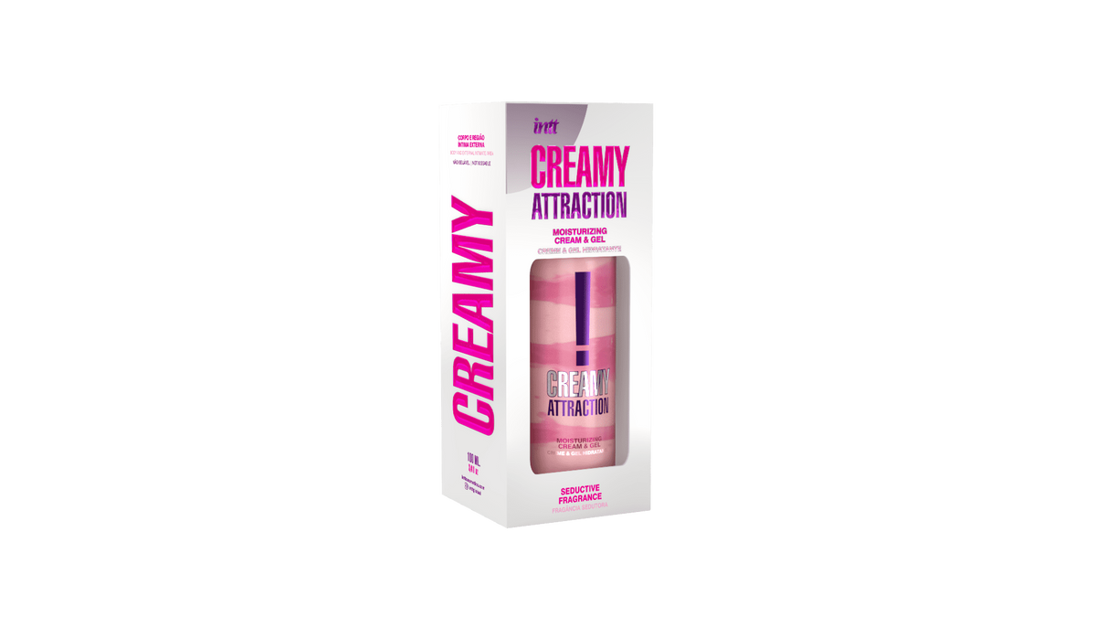 Creamy attraction Seduction - Crème et gel de massage embrassable parfum aphrodisiaque