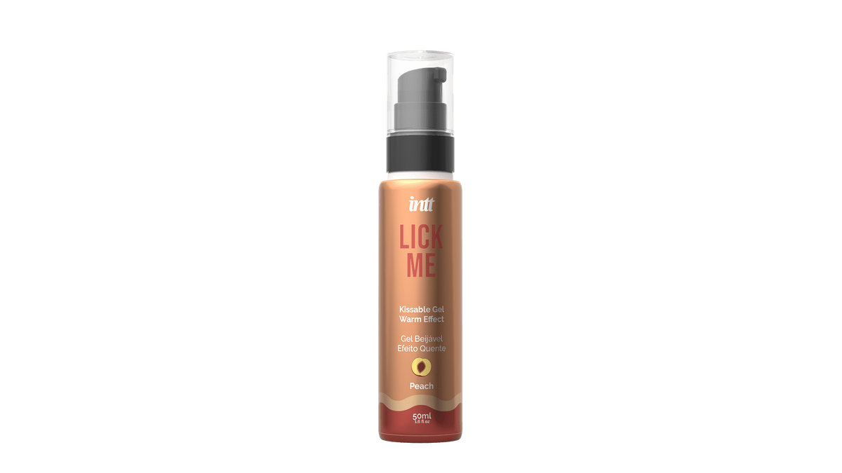 Lick me Pêche - Gel chauffant et embrassable