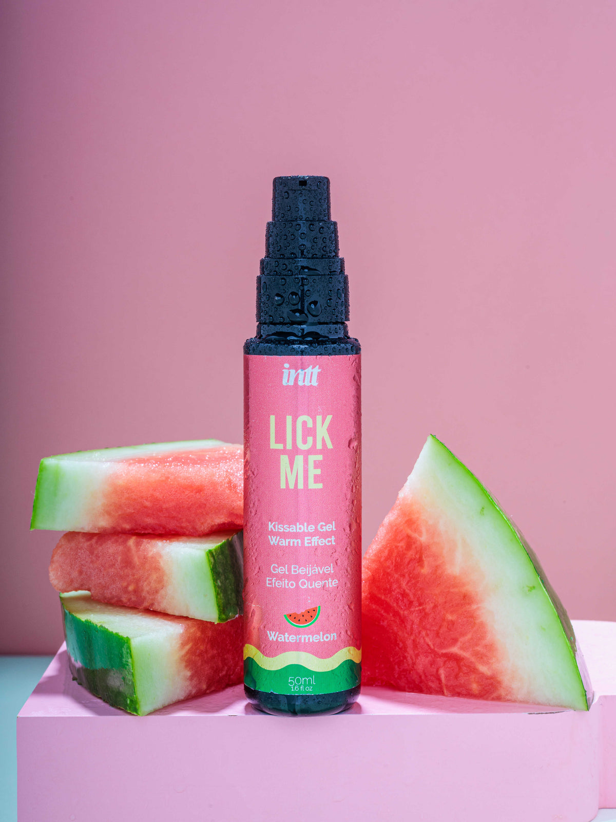 Lick me Pastèque - Gel chauffant et embrassable