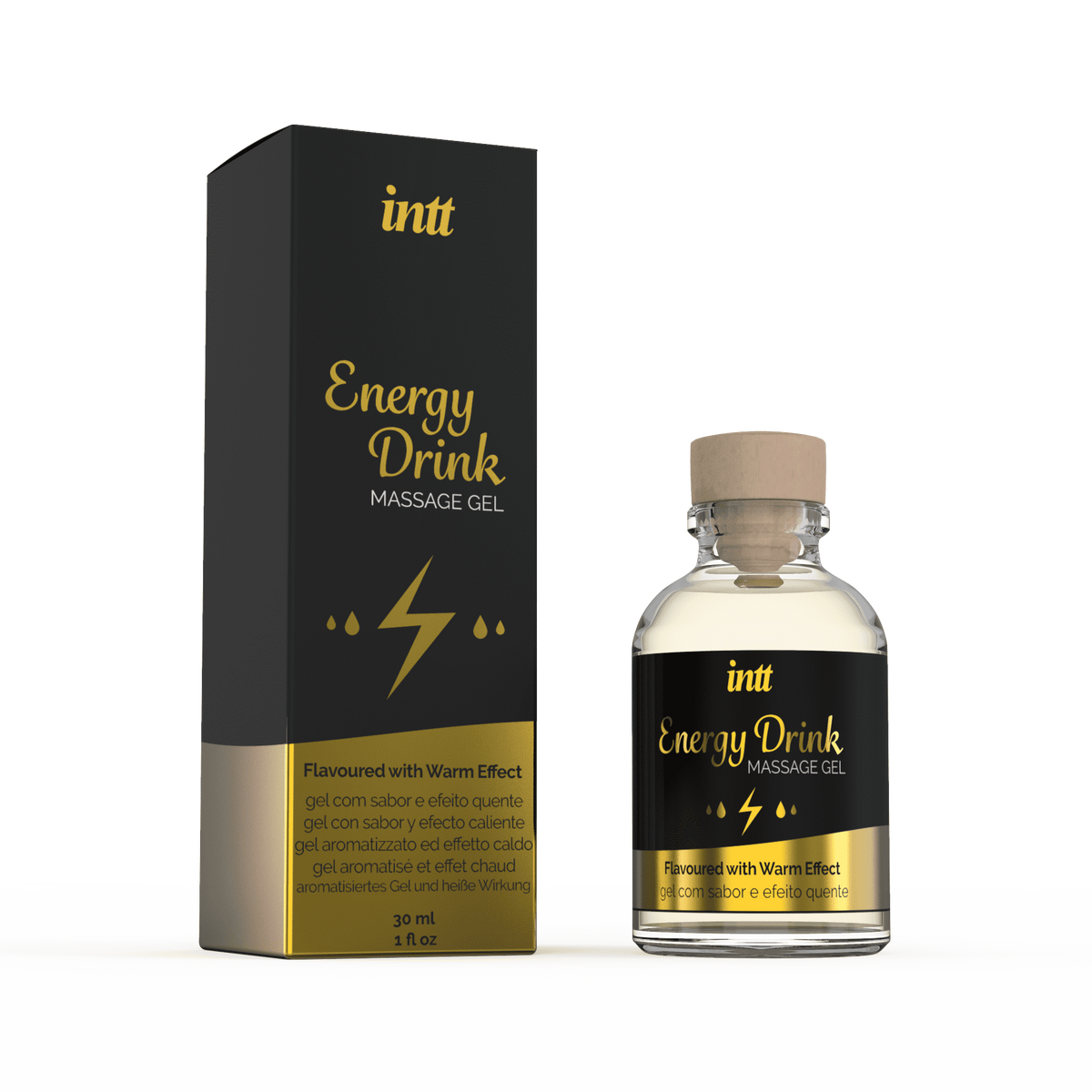 Massage gel energy drink - Gel embrassable