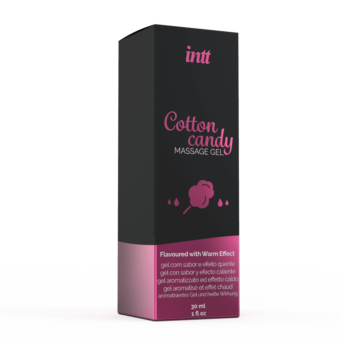 Massage gel Barbe à papa - Gel embrassable