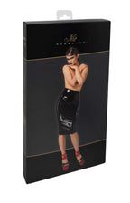 F378 Dominae jupe crayon en PVC