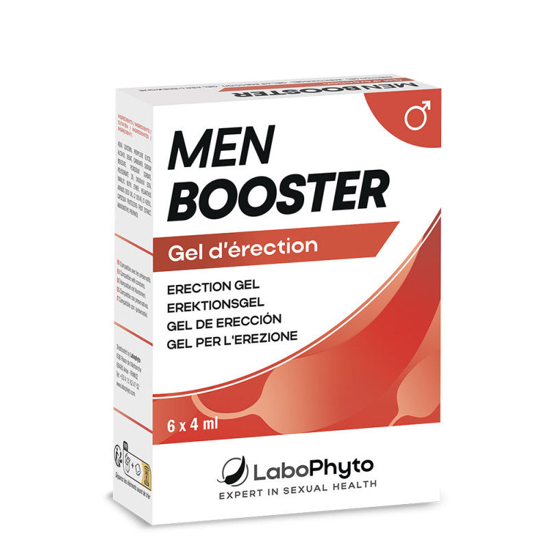 Gel d'érection MenBooster - 6 dosettes